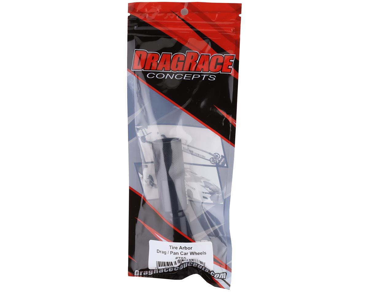 DragRace Concepts Foam Tire Truing Arbor (Fits Kinetic Wheels & Similar 1/10th Pan Car Wheels)