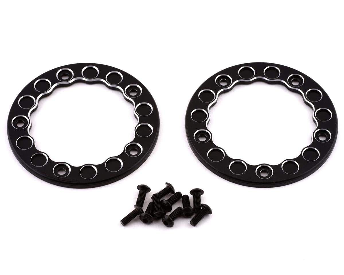 JConcepts Starfish Mambo Beadlock Street Eliminator Rear Drag Wheels - Black, 12mm Hex (2)