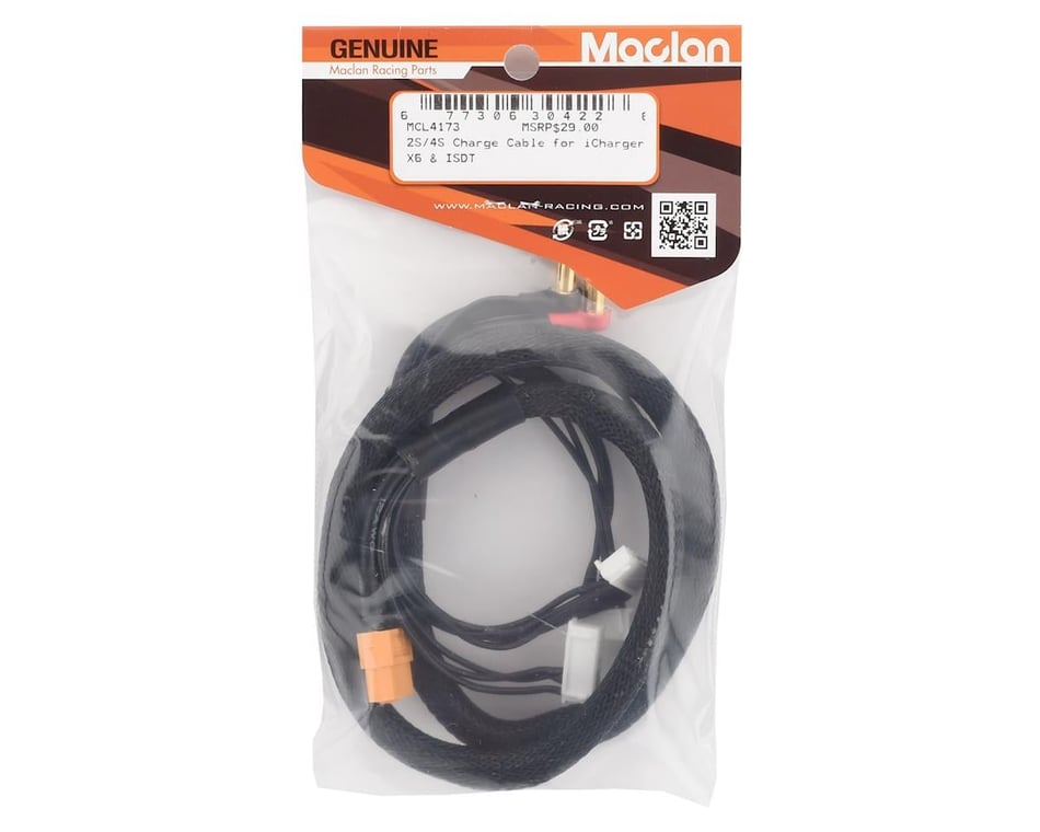 Maclan Max Current 2S/4S Charge Cable MCL4173