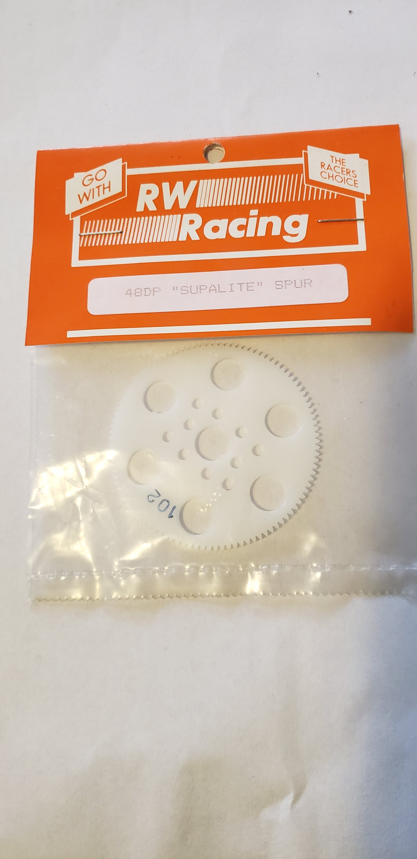 RW Racing Spur Gear 102 tooth 48 pitch for RC Drag Racing - HmsProOutletParts RC Hobbies