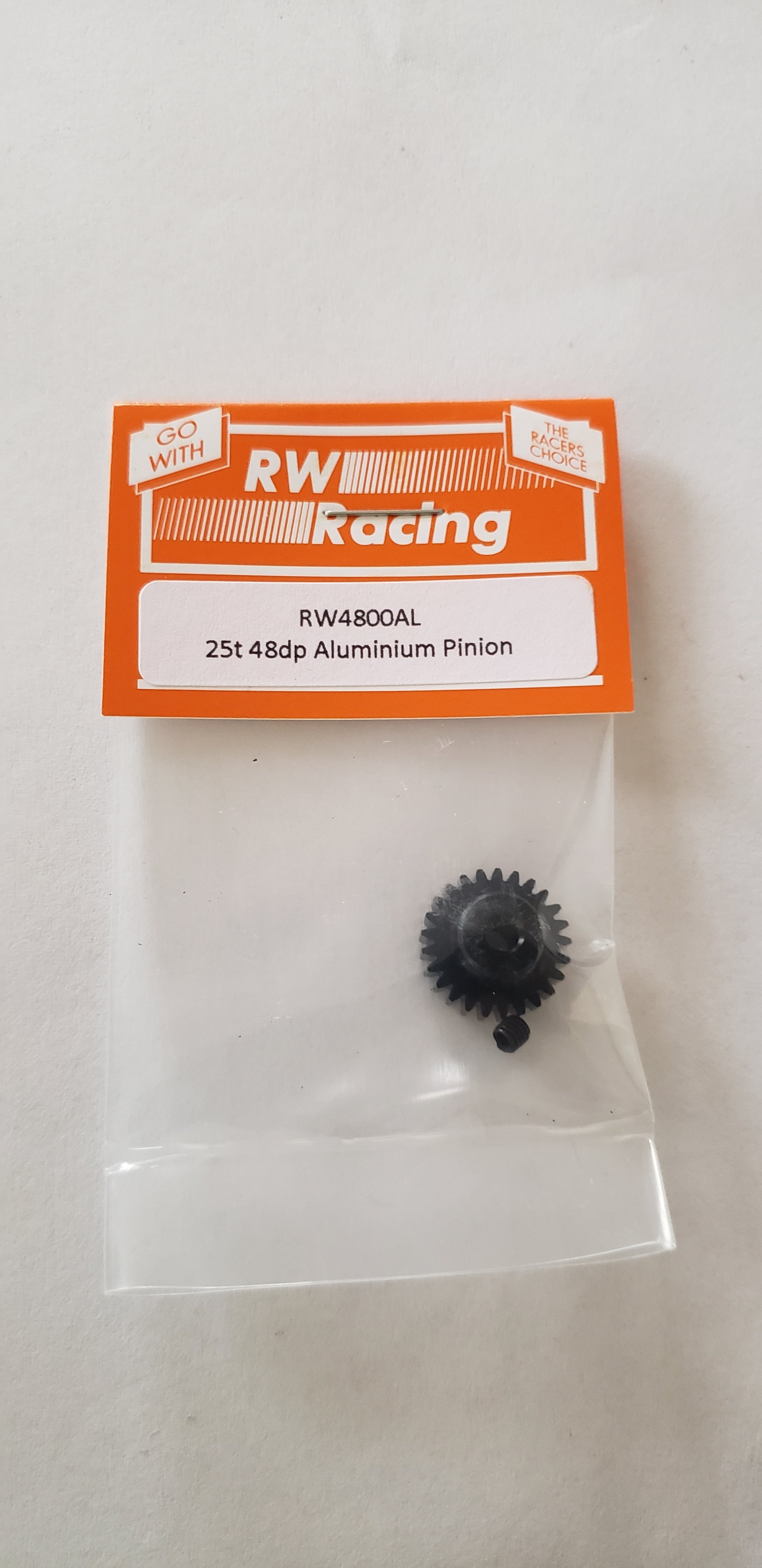 RW Racing Pinion motor  25 tooth 48 pitch for RC Cars - HmsProOutletParts RC Hobbies