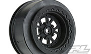 Pomona Drag Spec 2.2"/3.0" Black Wheels Proline brands - HmsProOutletParts RC Hobbies