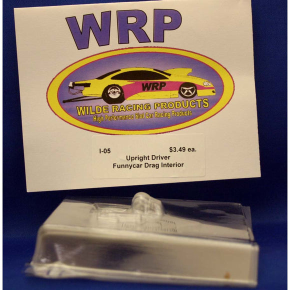 WRP I-05 FUNNY CAR INTERIOR UPRIGHT DRIVER - HmsProOutletParts RC Hobbies 