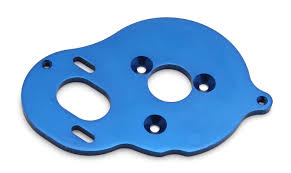 Team Associated 91428 Motor Plate Blue B5 - HmsProOutletParts RC Hobbies