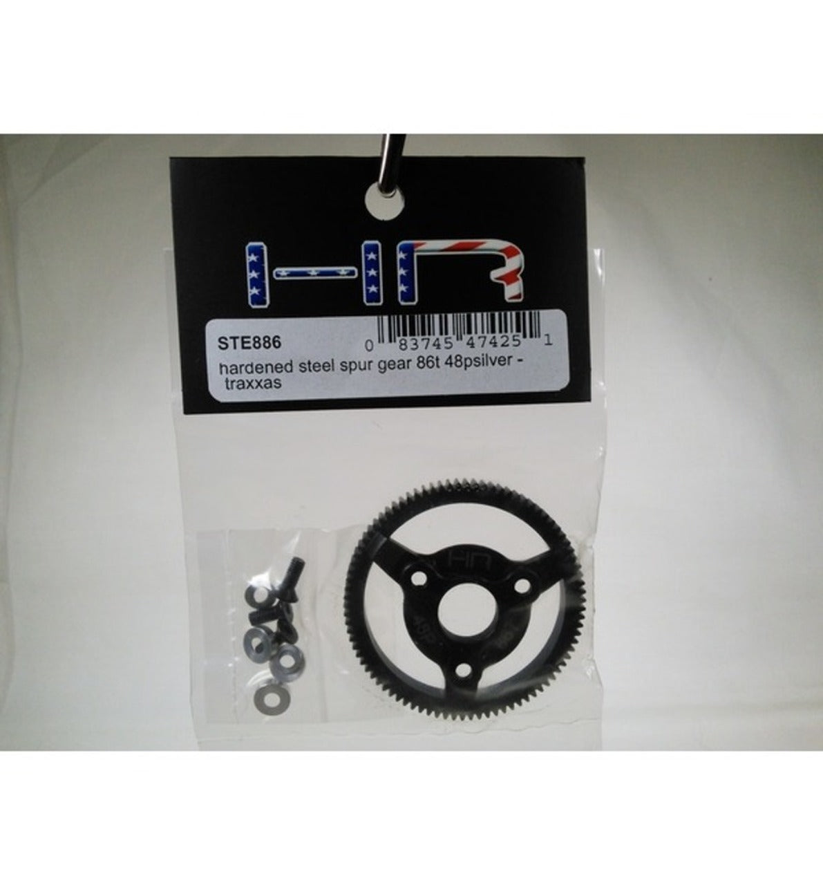 Hot Racing for the Traxxas Electric Rustler.  FEATURES:  Hardened steel gear Steel 86t SPUR - HmsProOutletParts RC Hobbies