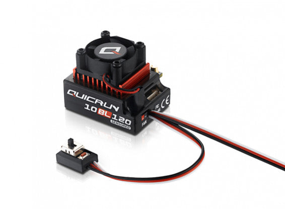 Hobbywing QUICRUN 10BL60/10BL120 Sensored Brushless ESC 60A/120A - HmsProOutletParts RC Hobbies