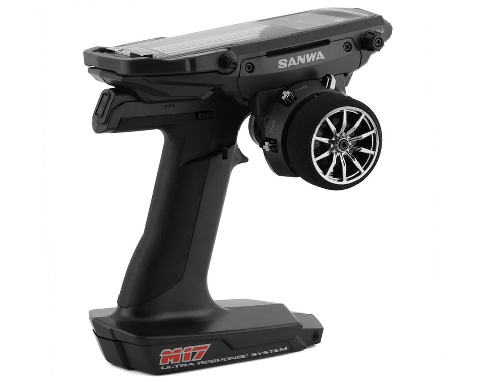 sanwa ,M17 2.4ghz Radio System Airtronics,w/Rx-493 receiver  the Best for dragracing No prep