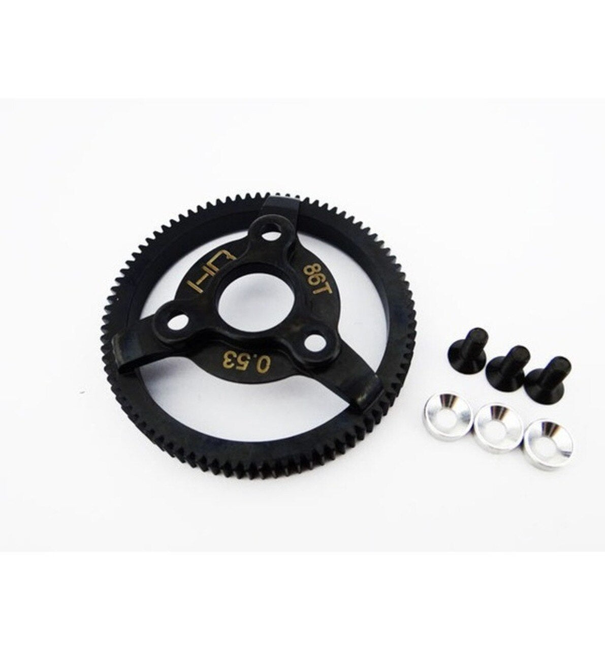 Hot Racing for the Traxxas Electric Rustler.  FEATURES:  Hardened steel gear Steel 86t SPUR - HmsProOutletParts RC Hobbies