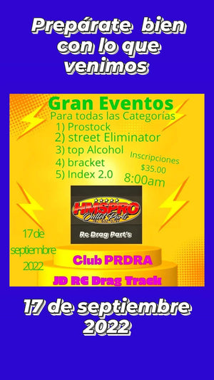 Rc drag Events series PRDRA Club!!