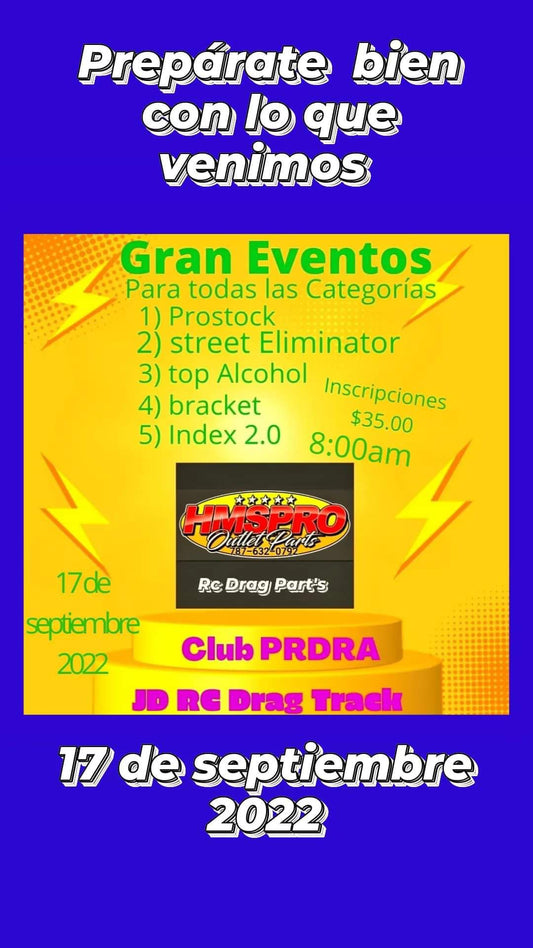 RC Drag Racing en Puerto Rico | Eventos PRDRA Club - HmsPro Outlet Parts