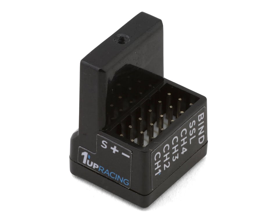 1UP Racing Pro-RX 4-Channel Sanwa FH5 Antenna-Free 2.4GHz Receiver