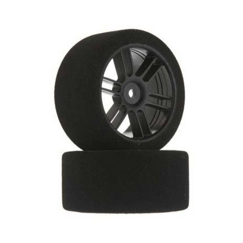 BSR Racing Tires 1/10 12mm Hex Tour Foam 32mm 30 Drag Diameter 68mm (2)