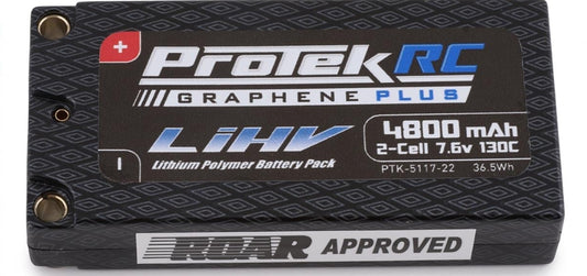 Protek 2s 4800mAh 130c shorty pack buggy 2wd