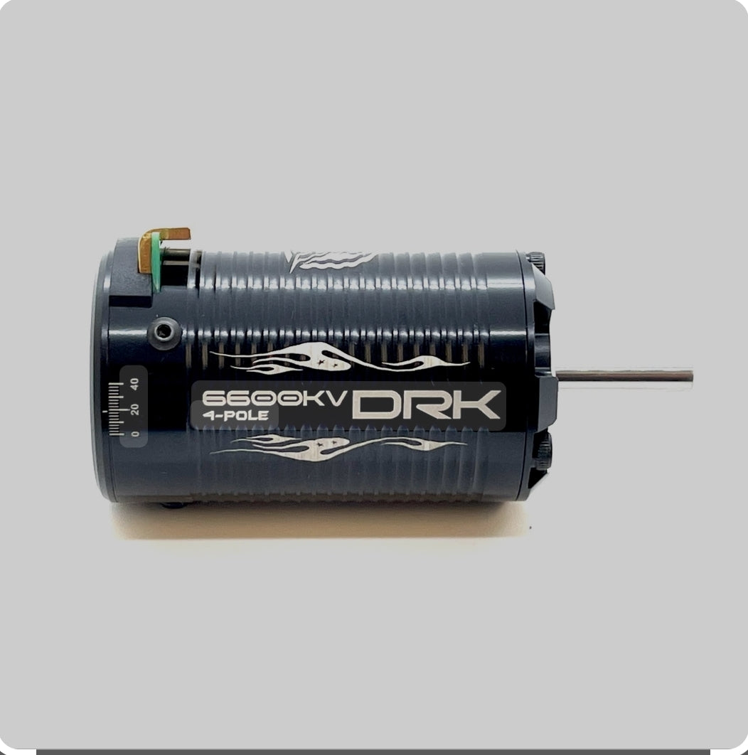 New Maclan DRK Sensored 4-Pole Brushless No Prep Drag Motor (6600kV)