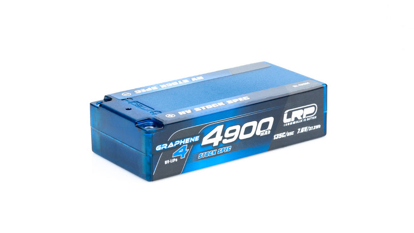 LRP 2S 135C Graphene-4 HV LiPo Battery (7.6V/4900mAh) (ROAR/EFRA Approved)