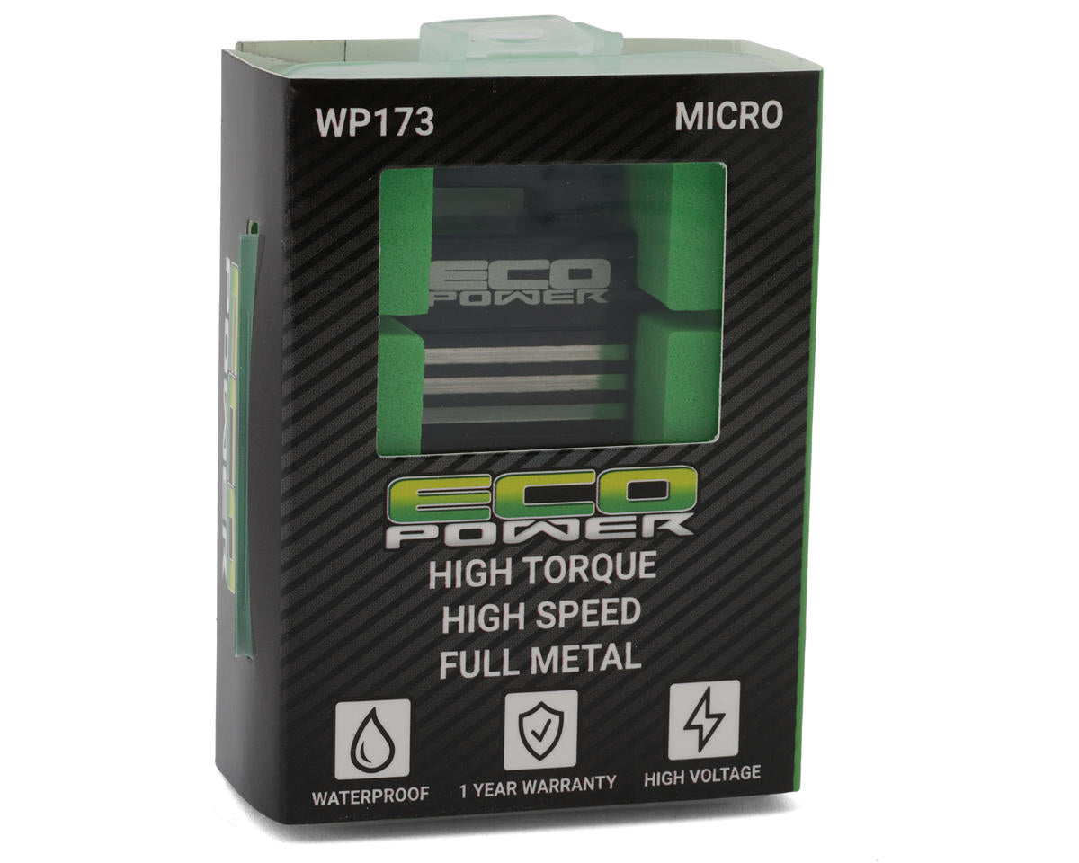 EcoPower WP173 Waterproof Aluminum Digital Micro Servo – HV