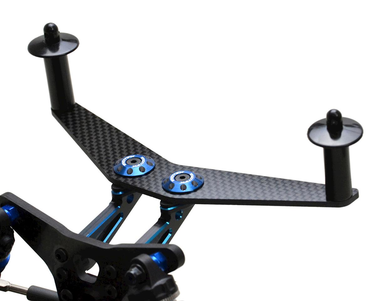 Exotek RC10B6/XB2 Carbon Drag Racing Rear Body Mount Plate