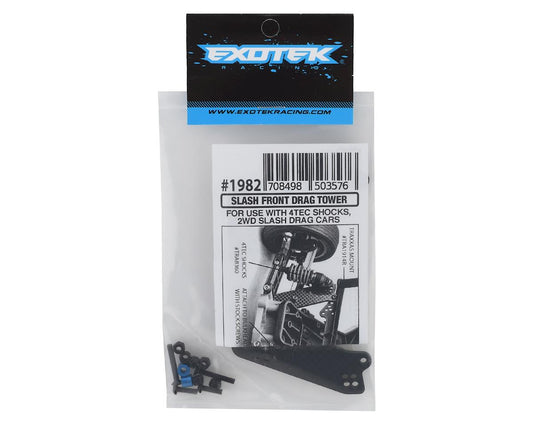 Exotek Traxxas Slash Carbon Front Tower (Short)