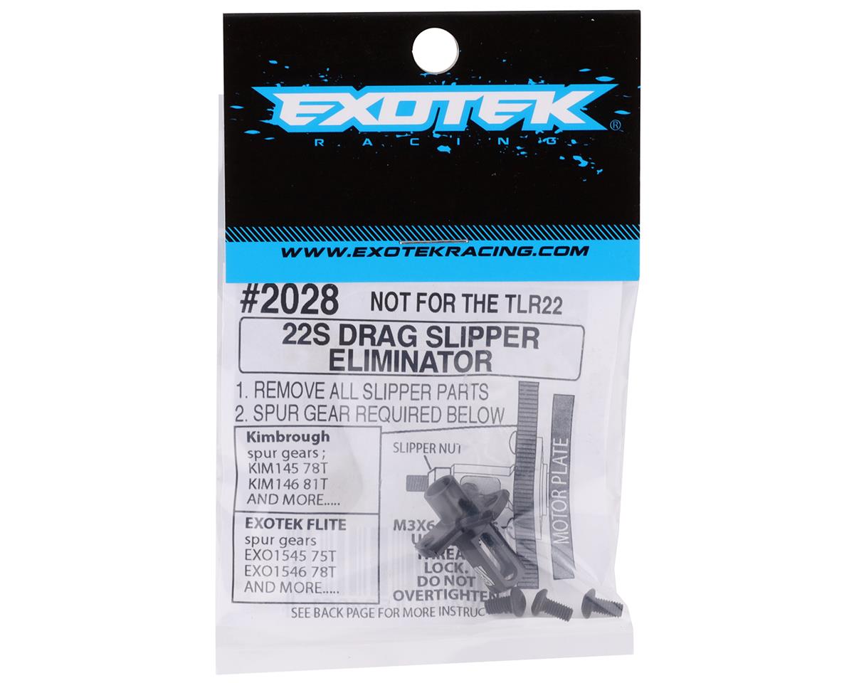 Exotek 2028 TLR 22S Drag Slipper Eliminator for Kimbrough Spurs