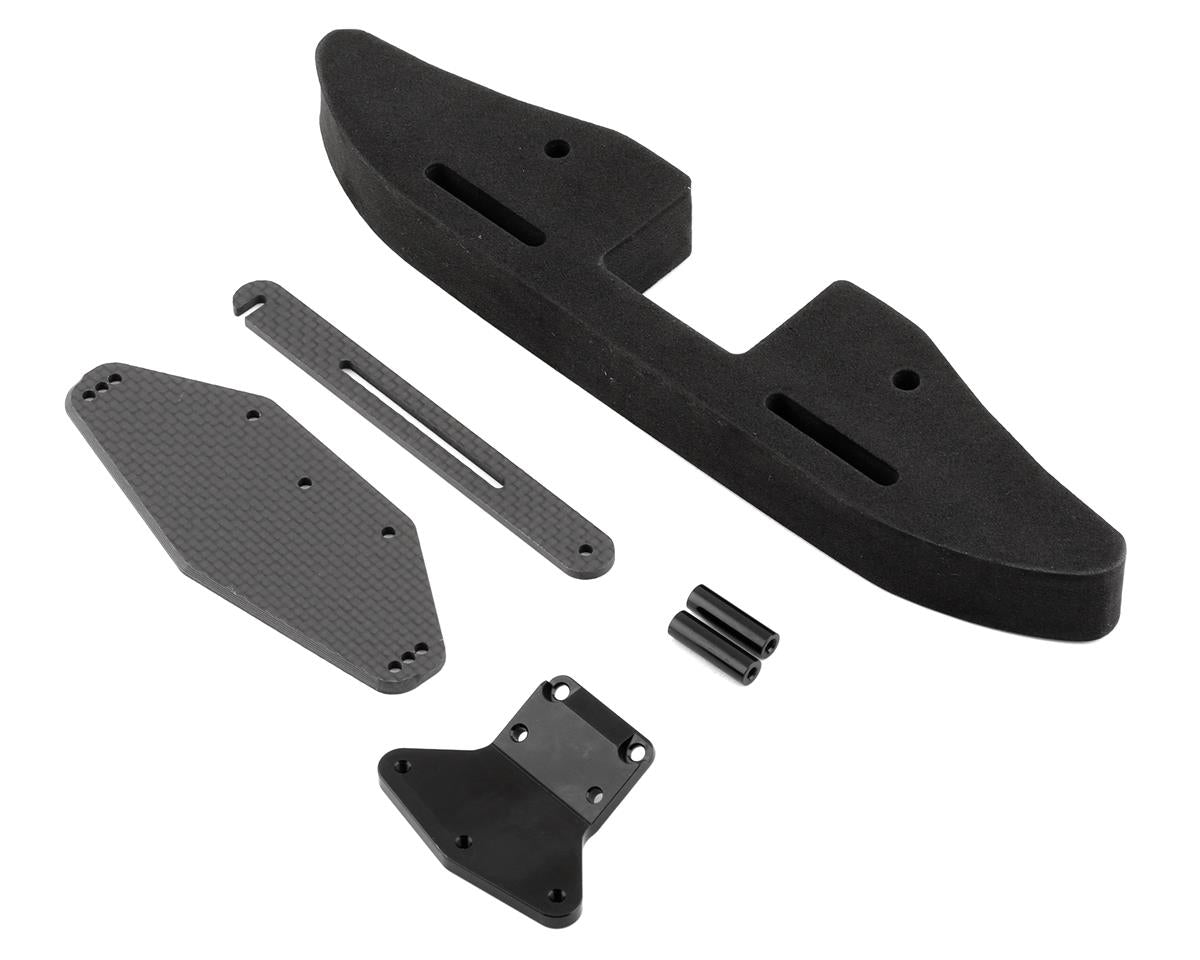 Exotek Team Associated DR10/DR10M Front Bumper Set with Mount & GNSS Holder