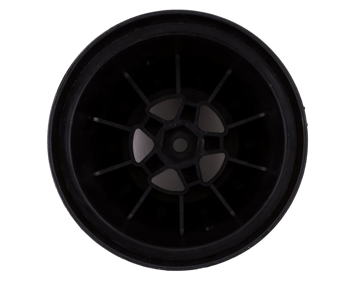 JConcepts Starfish Mambo Beadlock Street Eliminator Rear Drag Wheels - Black, 12mm Hex (2)