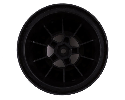 JConcepts Starfish Mambo Beadlock Street Eliminator Rear Drag Wheels - Black, 12mm Hex (2)