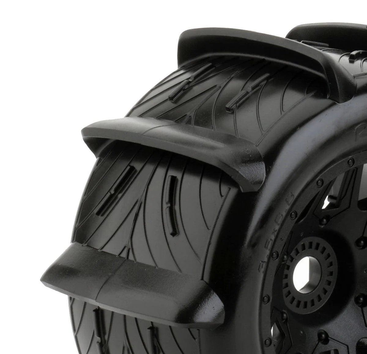 Powerhobby Rooster 3.8 Belted Paddle Tires 1/8 para arena y nieve (17 mm)