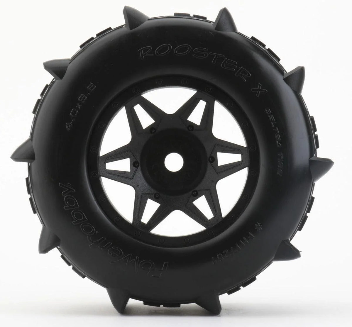 Powerhobby Rooster X Belted Paddle Sand Snow Tires 1/5 para Traxxas X-Maxx