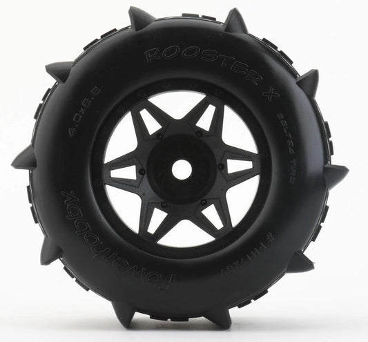 Powerhobby Rooster X Belted Paddle Sand Snow Tires 1/5 para Traxxas X-Maxx