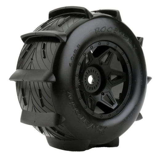 Powerhobby Rooster X Belted Paddle Sand Snow Tires 1/5 para Traxxas X-Maxx