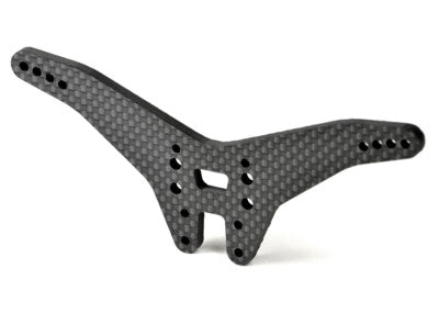 Exotek 2065 B6 Rear Drag Tower 4mm Carbon Fiber for Laydown/Layback Gearboxes