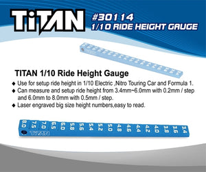 TiTAN 1/10 Ride Height Gauge
