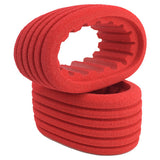 DE Racing Street Outlaw Rear Tires / Clay,D30,D40 Rubber  Compound / With Inserts - HmsProOutletParts RC Hobbies 