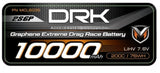 DRK 10000 MAH 2S6P 200C Drag GRAPHENE EXTREME DRAG RACE BATTERY (QS8) - HmsProOutletParts RC Hobbies 