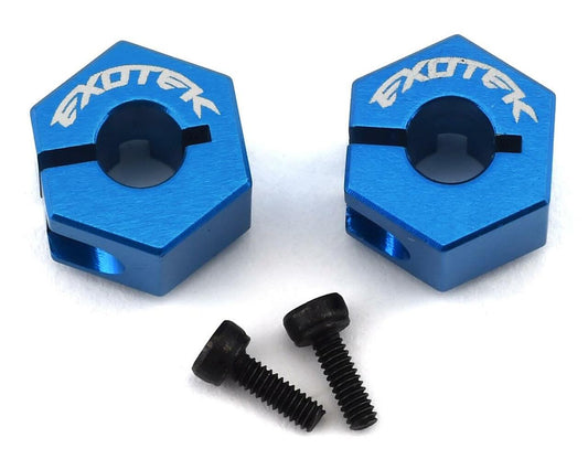 Exotek Racing 1977 DR10 Aluminum Rear Clamping Hex (2) - HmsProOutletParts RC Hobbies 